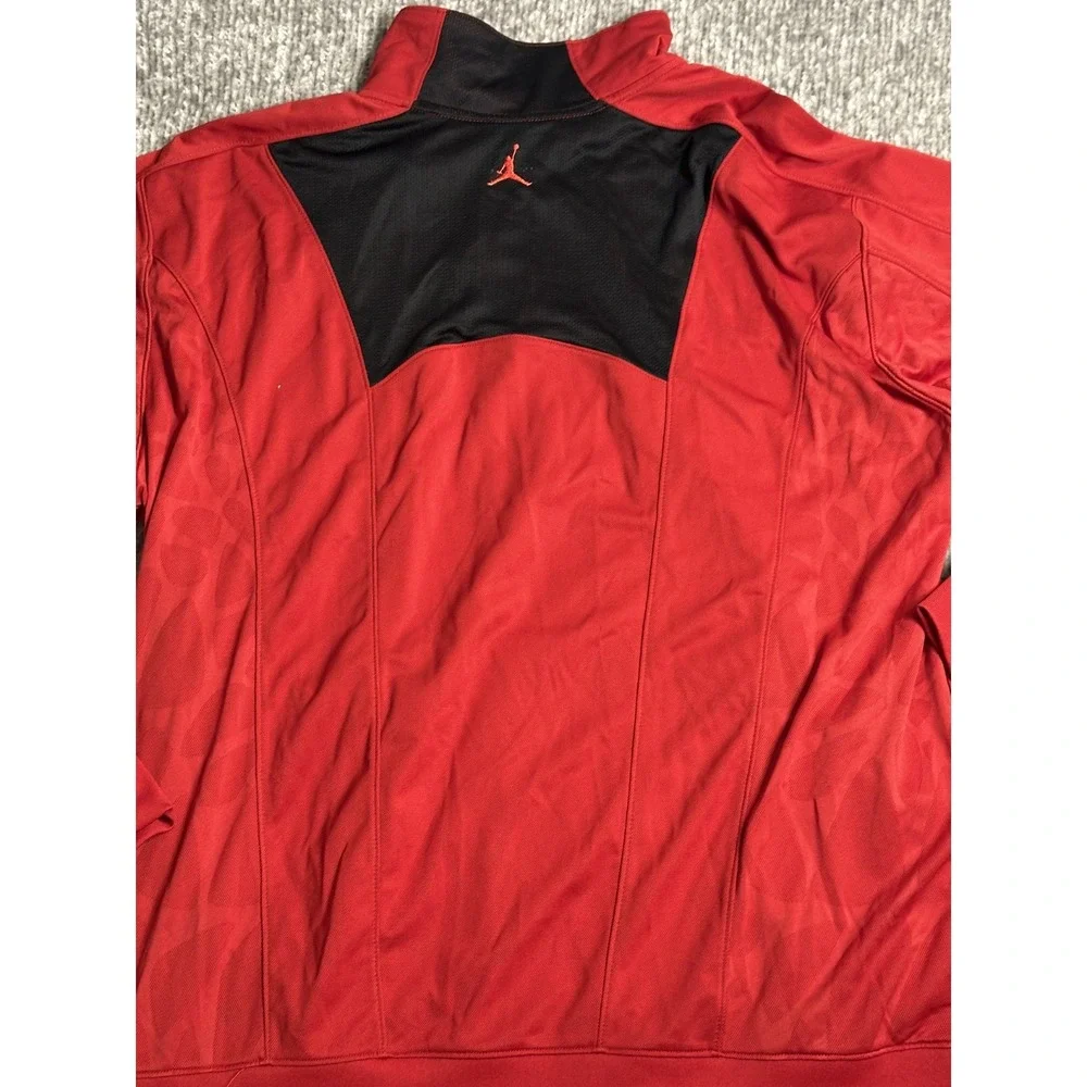 Jordan Jacket XXL Red Full Zip Track Jumpman Logo Men's Athletic Nike Air HTF